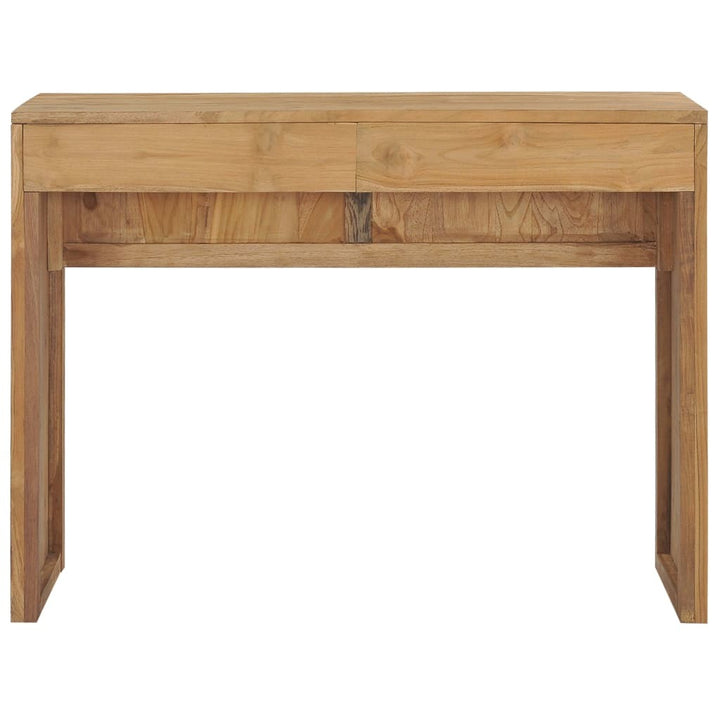 Console Table 39.4"x13.8"x29.5" Solid Teak Wood