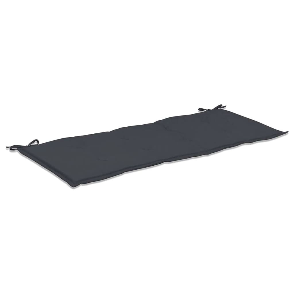 vidaXL Garden Bench Cushion Anthracite 47.2"x19.7"x1.2"