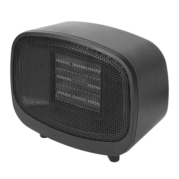 Small Electric Space Heater Portable Mini PTC Ceramic Space Heater Fan with Tip-Over