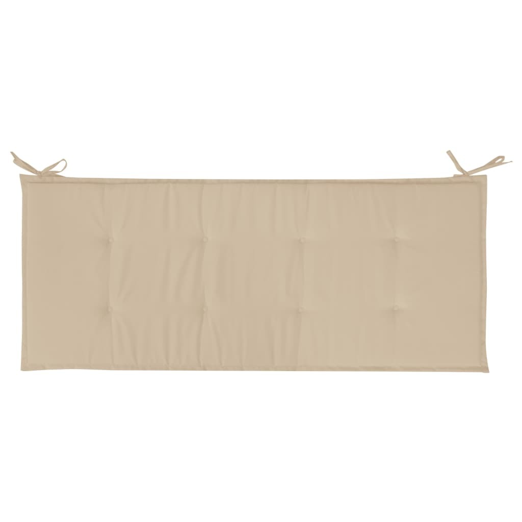 vidaXL Garden Bench Cushion Beige 59.1"x19.7"x1.2"