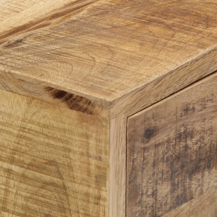 Sideboard 34.6"x11.8"x27.9" Solid Mango Wood