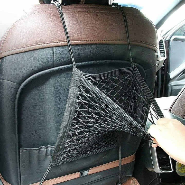 Universal Car Trunk Storage Net Bag Cargo Back Seat Mesh Organizer Holder Mesh