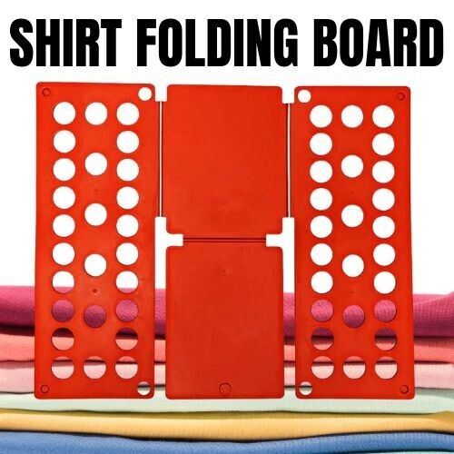 Clothes Folder Folding Board Laundry Organizer T-Shirt Fast Fold Storage For Kid