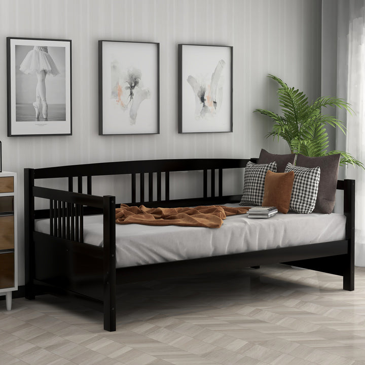 Modern Solid Wood Daybed  Multifunctional  Twin Size