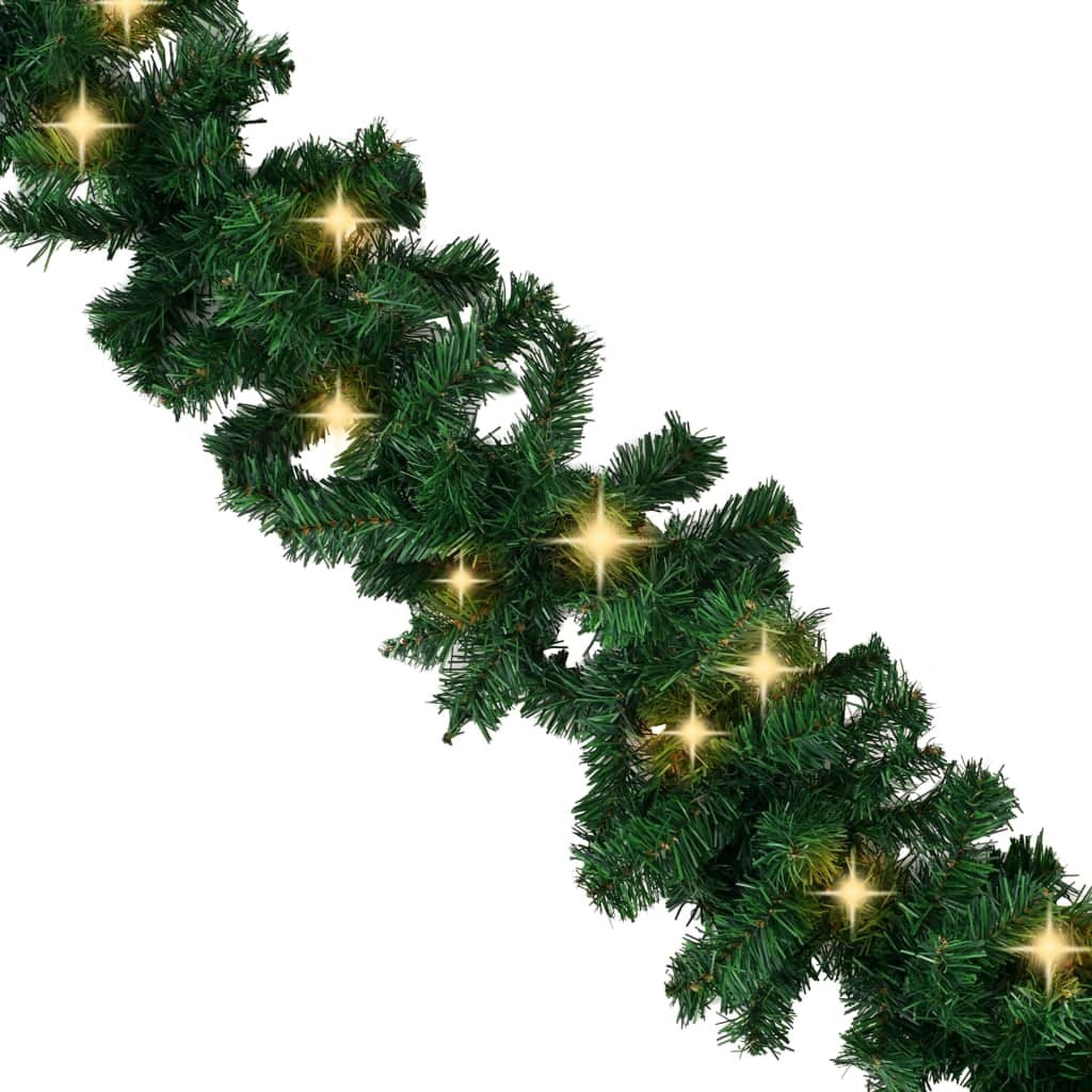 Christmas Garland with LED Lights 16.4'