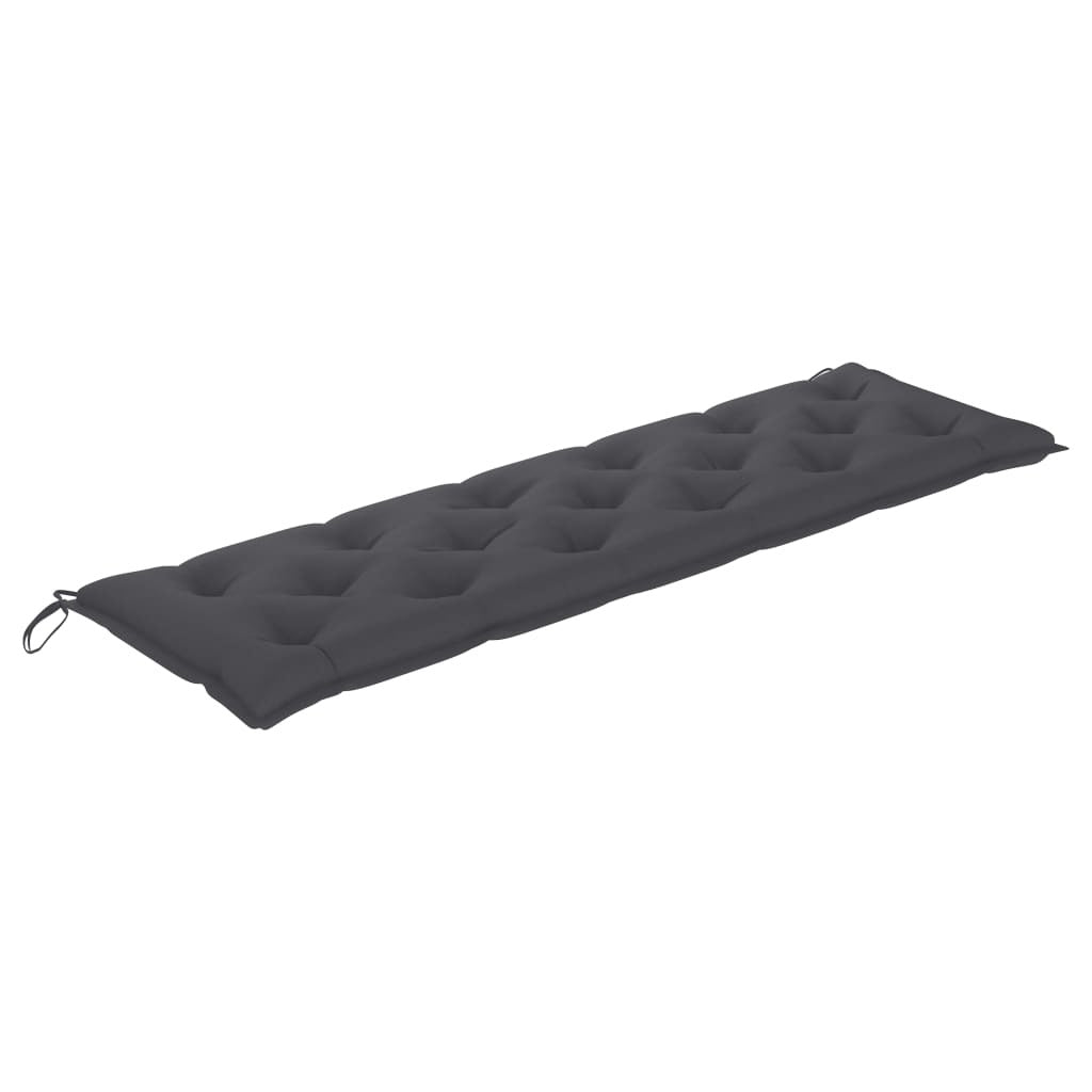 vidaXL Garden Bench Cushion Anthracite 70.9"x19.7"x2.8" Fabric