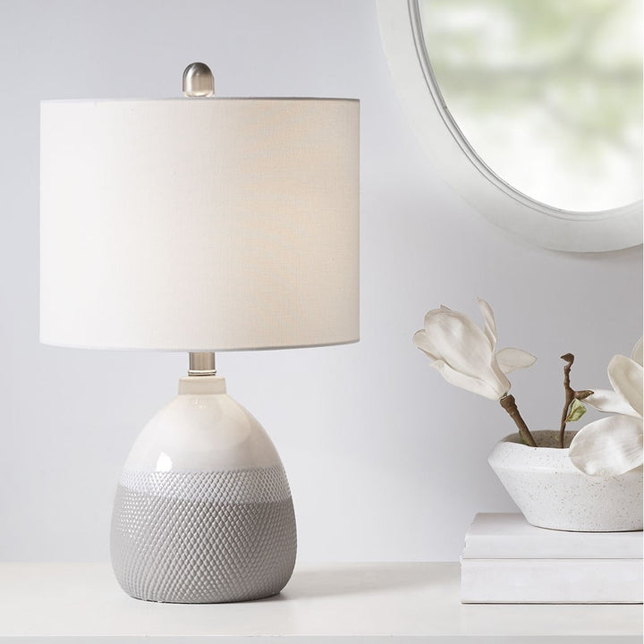 Driggs Ceramic Textured Table Lamp