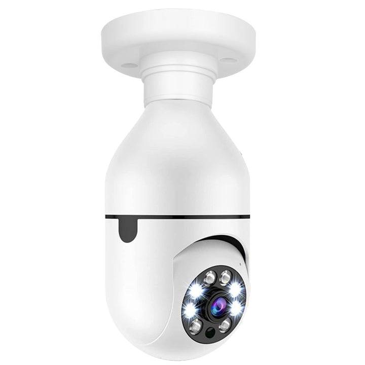E27 WiFi Bulb Camera 1080P FHD WiFi IP Pan Tilt Security Surveillance Camera