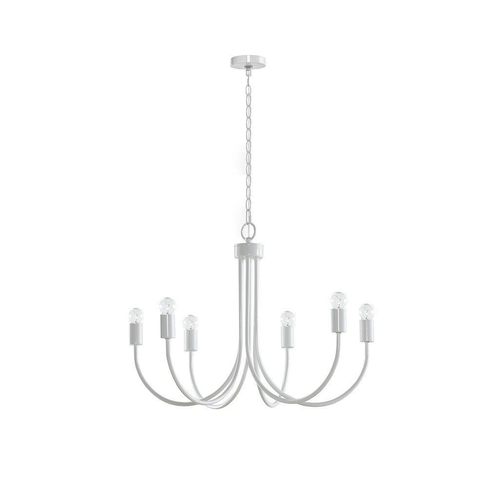 Ellie 6-Light Metal Chandelier