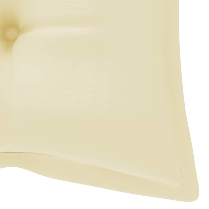 vidaXL Cushion for Swing Chair Cream White 47.2" Fabric