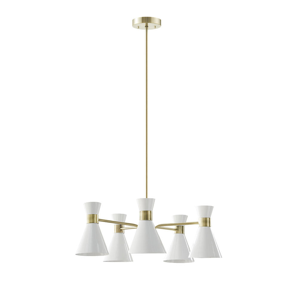 Ezra 5-Light Metal Chandelier